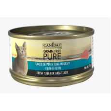 Canidae Grain Free Pure Flaked Skipjack Tuna in gravy 白身吞拿魚貓罐頭 70g X24